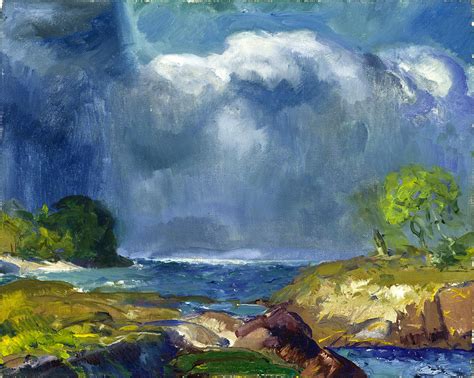 The Coming Storm Painting By George Bellows Fine Art America