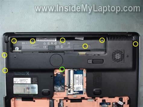 How To Disassemble Hp Pavilion Dv7 Inside My Laptop