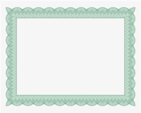 Green Formal Certificate Border Blue Certificate Border Png