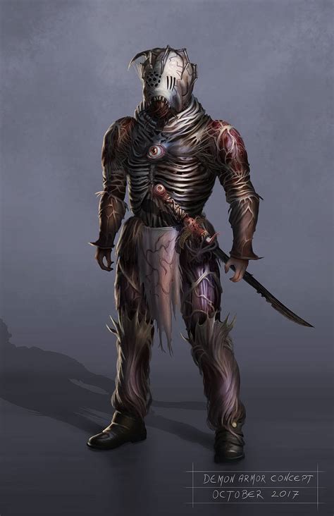 Demonic Armor Concept By Elderscroller On Deviantart