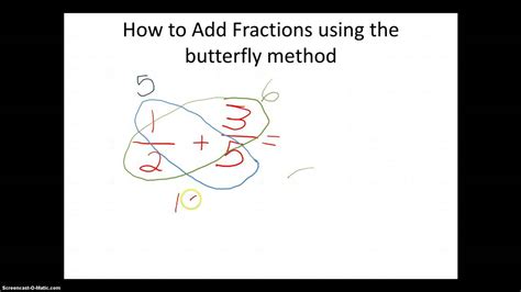 Welcome to our how do you add fractions support page. Add Fractions wtih Butterfly Method - YouTube