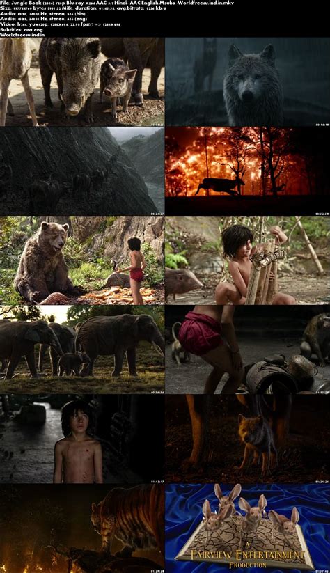 The jungle book is a 2016 american fantasy adventure film directed and produced by jon favreau, written by justin marks and produced by walt disney pictures. The Jungle Book 2016 BRRip 720p Dual Audio Hindi Dubbed