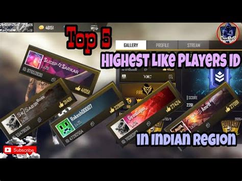 This cute display name generator is designed to produce creative usernames and will help you find new unique nickname suggestions. Top 5 Highest Like Free Fire Player ID In India || Free ...