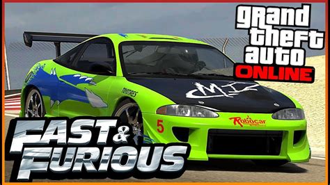 Jego postać będzie się nazywała mr. Szybcy i Wściekli - Mitsubishi Eclipse - GTA ONLINE AFTER ...