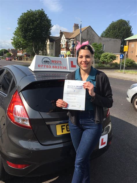 A Big Well Done To Olivia Who Took Driving Lessons Brentwood And Her