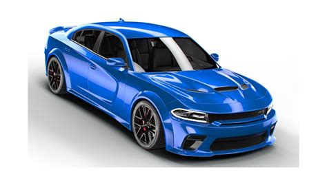 Dodge Charger Hellcat Widebody 2020 3d Model Cgtrader