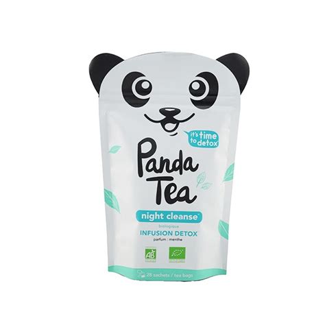 Panda Tea Night Cleanse Infusion détox sachets Infusion menthe bio