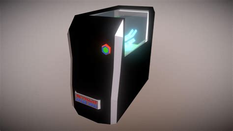 Gaming Pc Tower 3d Model By Skywolfgamestudios