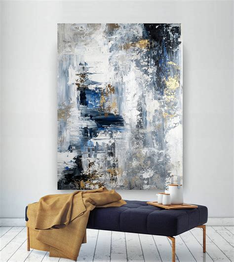 Large Abstract Painting Modern Abstract Painting Oil Hand Painting Office Wall Art Original