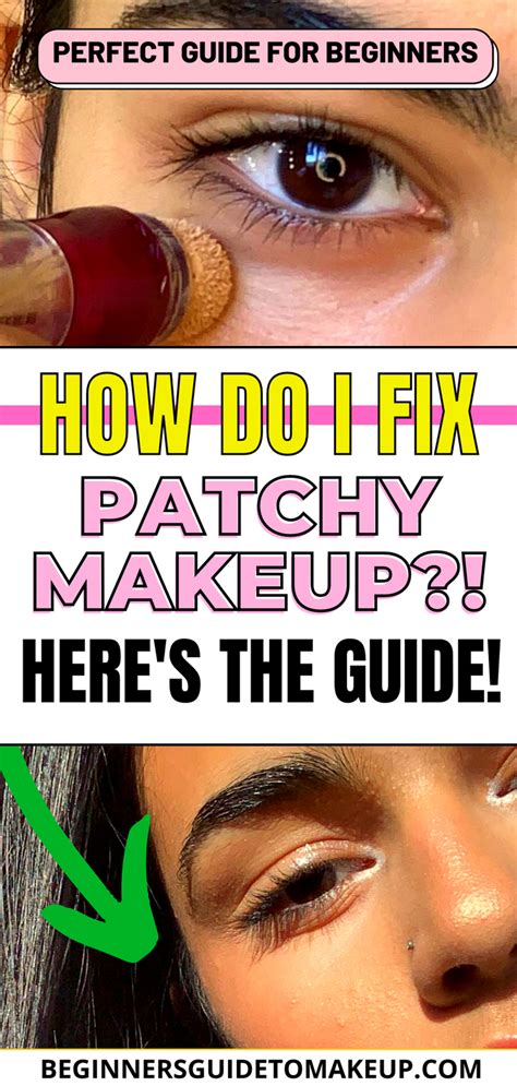 How To Get Rid Of Patchy Makeup For Beginners Oily Skin Makeup Skin