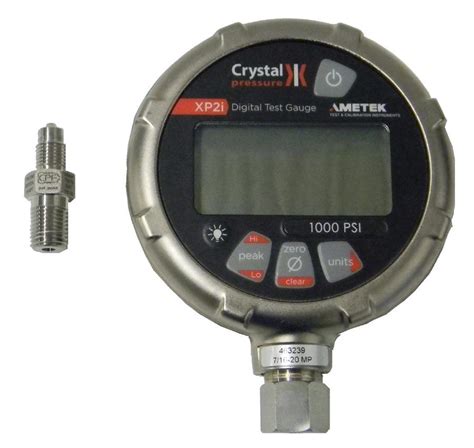 Crystal Engineering Xp2i Dp 15 Psi Differential Pressure Digital Test