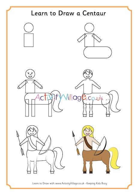 Learn To Draw Centaur