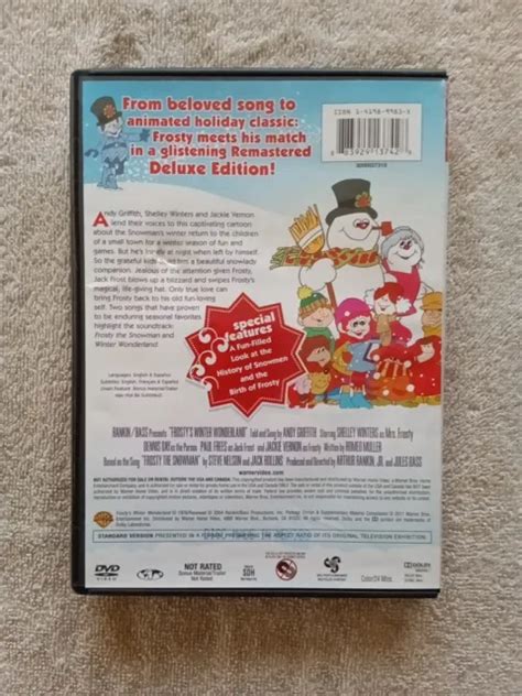 Frostys Winter Wonderland Remastered Deluxe Edition Christmas Dvd