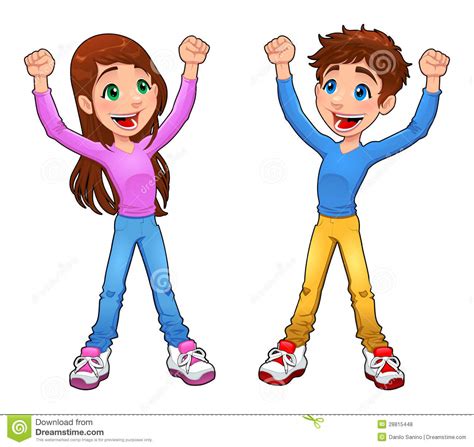 Enthusiast Boy And Girl Royalty Free Stock Photos Image