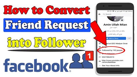 How To Convert Facebook Friend Request To Followers How To Convert