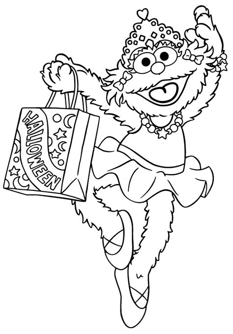 Sesame Street Coloring Pages To Print For Kids Sesame Street Kids