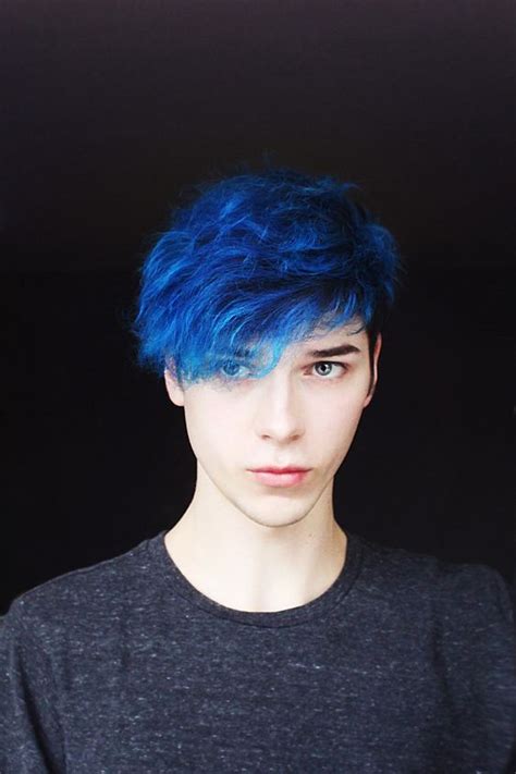 Best 10 Guys With Blue Hair Ideas How To Dye And Maintain The Blue