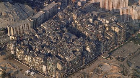 Kowloon Walled City Lancienne Citadelle Sans Lois Et La Plus Dense