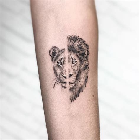 Pin Em Tatuagens De Leão