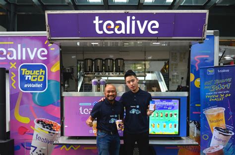 Now you can enjoy 2 tealive drinks worth rm6.50 each for only rm5 and rm3 balance in. Tealive Partners With Touch 'n Go So That You Can Buy More ...