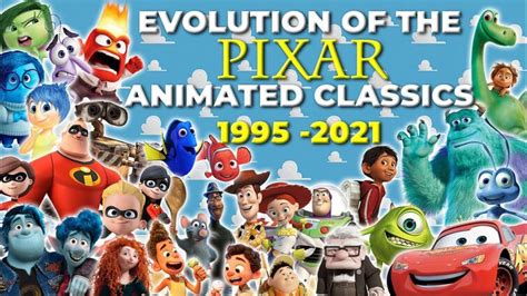 The Evolution Of The Pixar Animated Feature Length Classics 1995