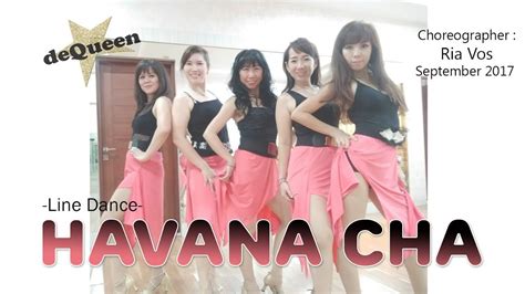 Havana Cha Line Dance Youtube
