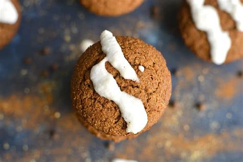 Almond Flour Gingerbread Muffins Paleo Gluten Free Skinny Fitalicious