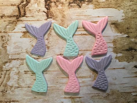 Fondant Mermaid Tails Pastel Pastels Set By Prettypartydetails
