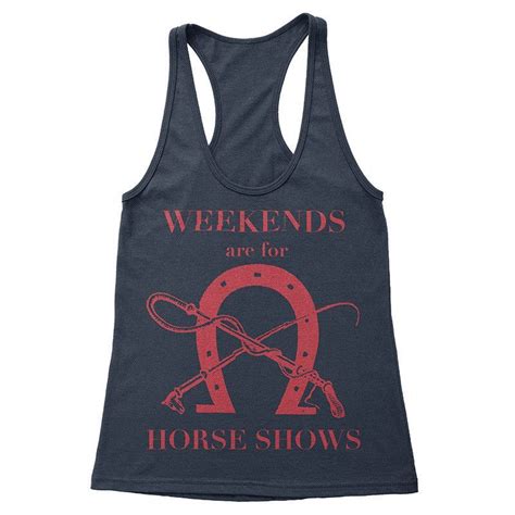 Horse Show Tank Equestrian Outfits Show Horses Horse T Shirts