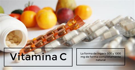 Vitamina C Consume 5001000 Mg De Forma Natural 2142runners