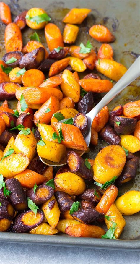 So Easy Simple Roasted Carrots Are A Yummy And Healthy
