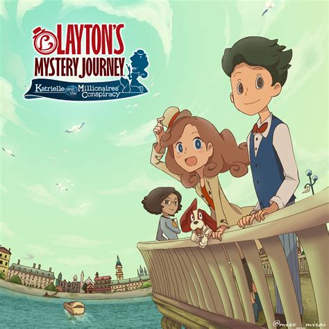 Layton S Mystery Journey Katrielle And The Millionaire S Conspiracy Fan Artwork By Me You Can