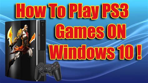 How To Play Playstation 3 Games On Windows 10 Using Rpcs3 Youtube