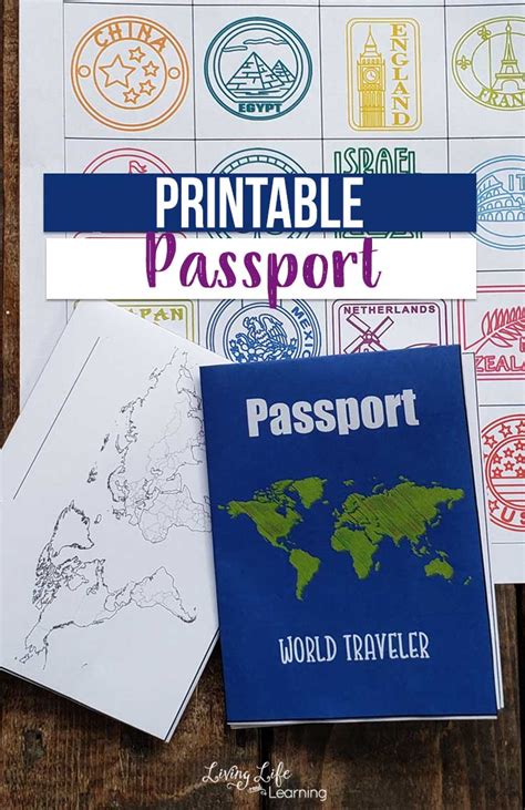 Passport Free Printable Free Printable Templates