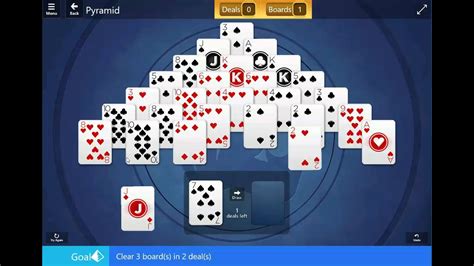 Ms Solitaire Star Club An Easy Pyramid Card Game Youtube