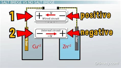 Electrochemical Salt Bridge Definition Types And Purpose Lesson