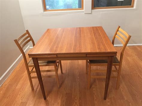 Square Expandable Dining Or Game Table For Sale At 1stdibs Expandable