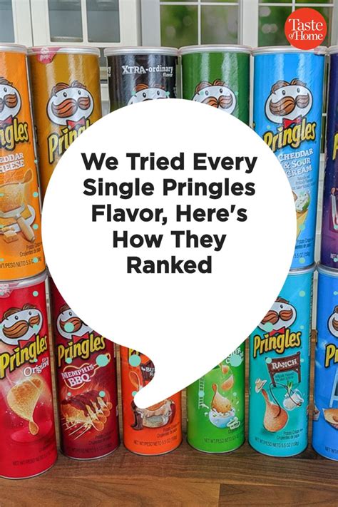 Our Staffers Tried All 14 Pringles Flavors To Find The Ones That Prove