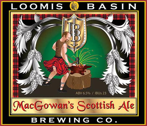 Macgowans Scottish Ale Loomis Basin Brewing