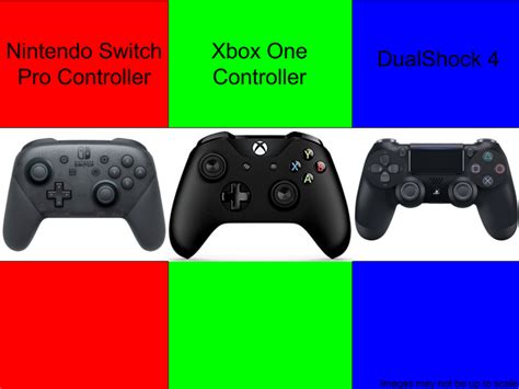 Nintendo Switch Pro Controller Vs Xbox One Controller Vs Dualshock 4