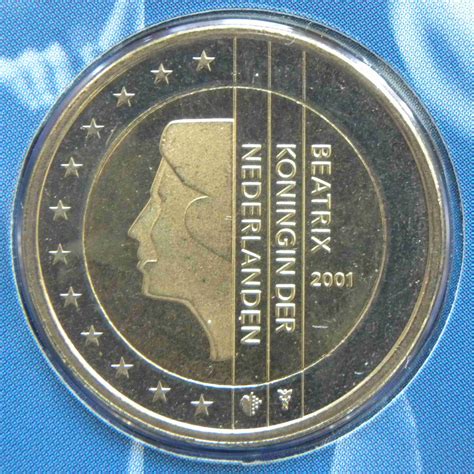 Niederlande 2 Euro Münze 2001 Euro Muenzentv Der Online Euromünzen