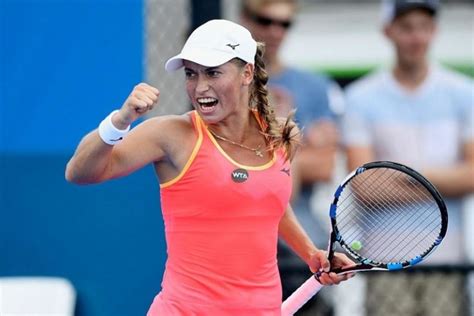 Kazakh Tennis Player Yulia Putintseva Beats World No 1 Crashes Out In