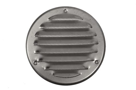 Buy Vent Cover Round Soffit Vent Air Vent Louver Grille Cover Built In Fly Screen Mesh