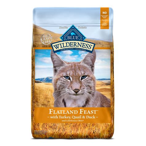 Blue Buffalo Blue Wilderness Regionals Flatland Feast Dry Cat Food 10