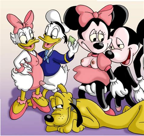 Rule 34 Daisy Duck Disney Donald Duck Mickey Mouse Minnie Mouse Nipples Pluto 523653