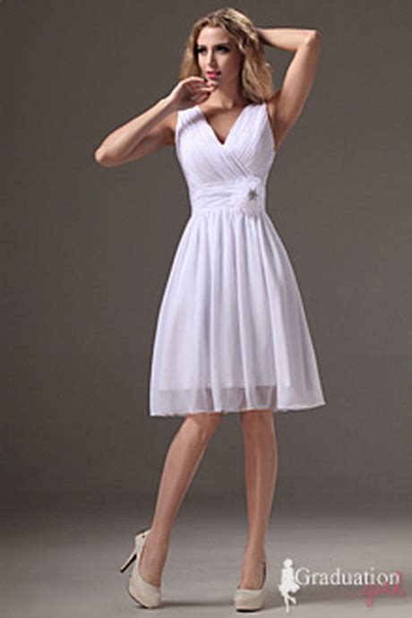 White Graduation Dresses For Juniors Natalie