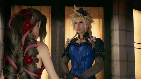 Ff 7 Final Fantasy Vii Remake Aerith Gainsborough Aeris Cos Cosplay Costume Party Christmas