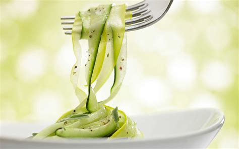 Zucchini Pasta Ribbons Gluten Free Raw And Amazing Mountain Feed