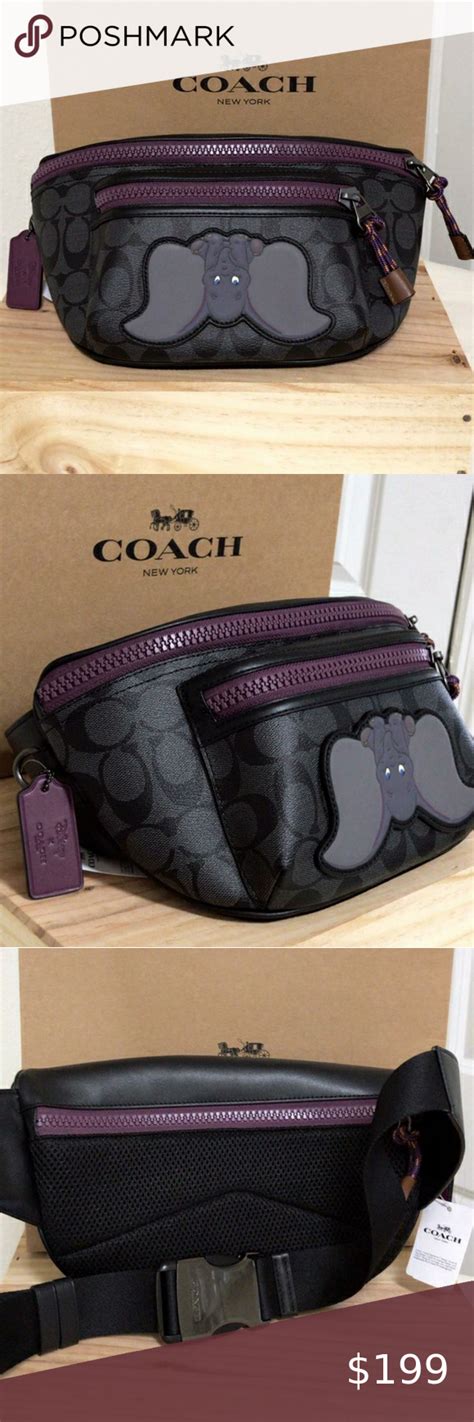 Discover free spirited luxury with coach's terrain belt bag. Coach DISNEY TERRAIN BELT BAG WITH DUMBO in 2020 | Lv ...