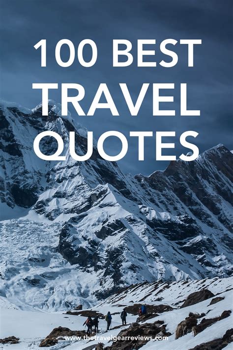 100 Best Travel Quotes And Saying Thither